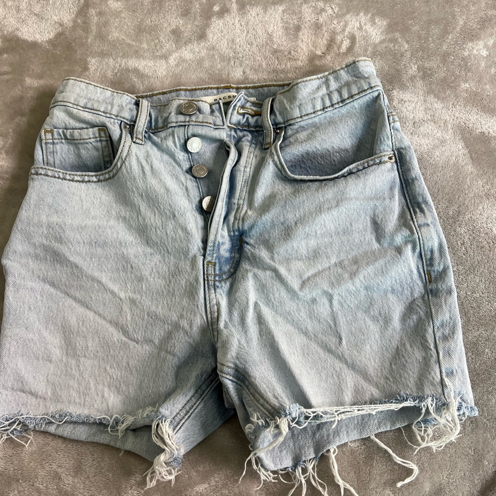 PacSun Light Wash Jean Shorts